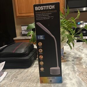 Bostitch Bluetooth Speaker LED Desk Lamp